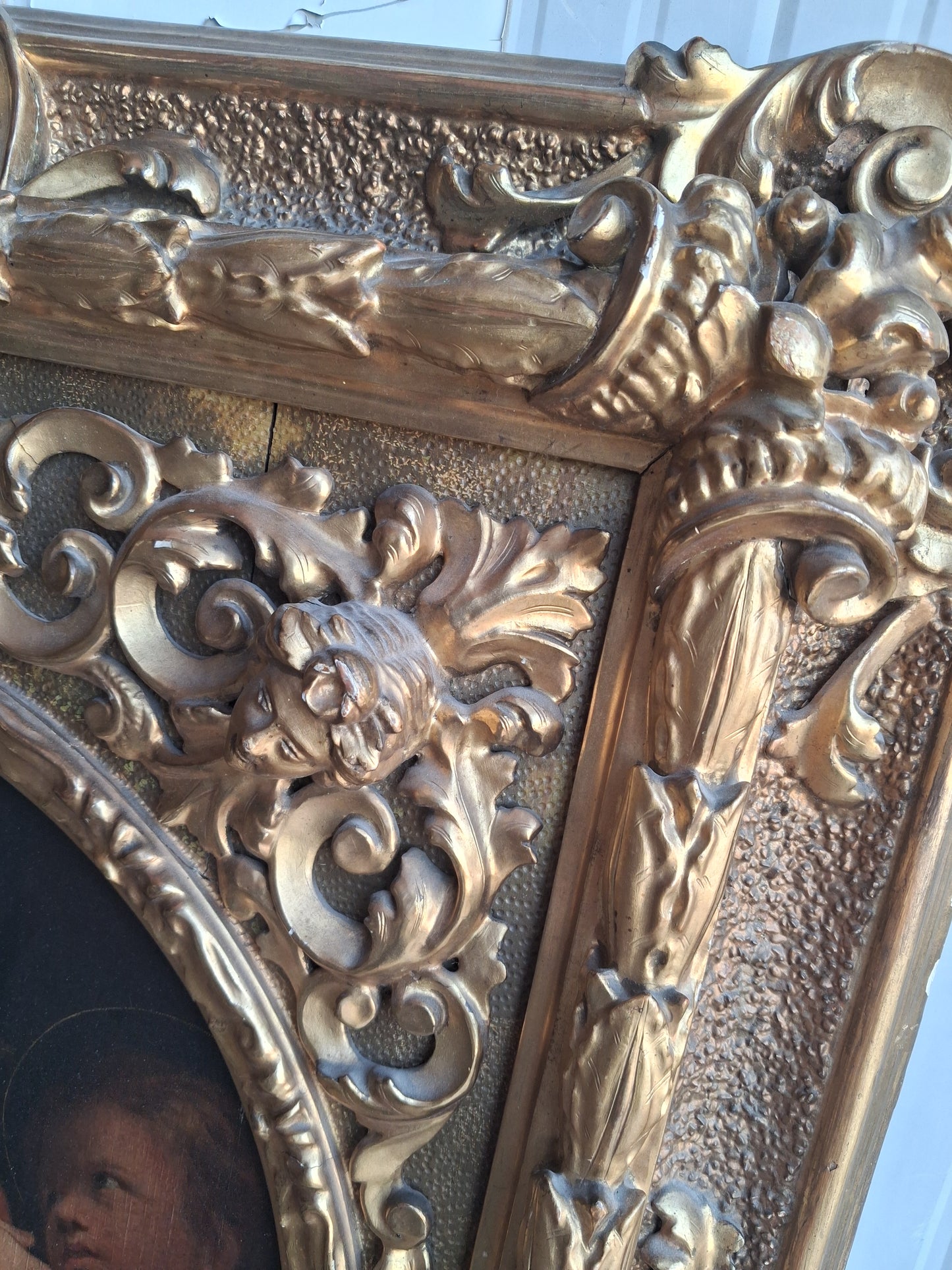 Olio su tela con cornice autentica